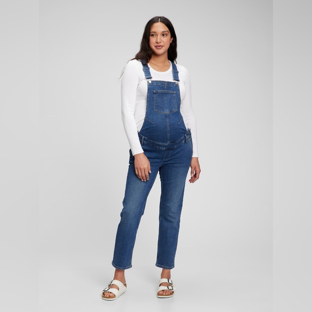 Gap Maternity Denim Overalls